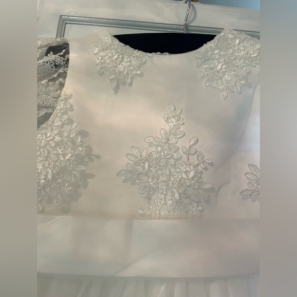 JJ’s House Flower Girl Dress in Ivory - Picture 4 of 7